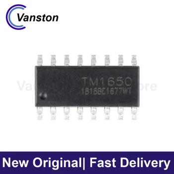 10vnt LED driver chip TM1650 SOP-16 su klaviatūra nuskaitymo sąsaja 7X4bit visiškai naujas originalus