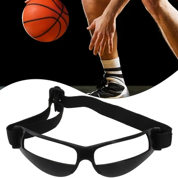 1pc Krepšinio Mokymo Akinių Driblingas Kontroliuoti Kamuolį Be Žiūri 12*11*6cm Minkštas PC Krepšinio Traukinio Įranga