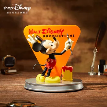 2023 Naujas Disney 100-Osioms Šviečia Rida Serijos Mickey Rašyti Pakabukas Papuošalai Periferinių Surinkimo Dovana Derva Modelis