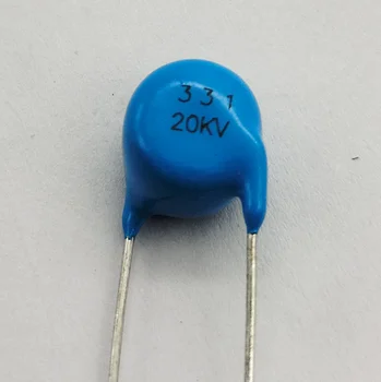 20PCS Aukšto dažnio mėlyną keramikos chip kondensatorius 20KV 331K 330pF Fhigh įtampos elektros energijos tiekimo keraminio kondensatoriaus dielektriko