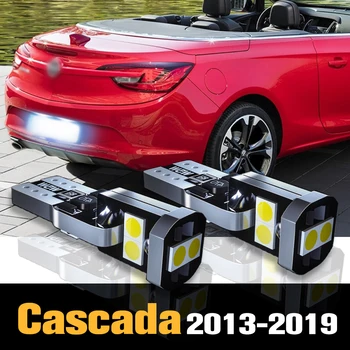 2vnt Canbus LED Licenciją Plokštelės Šviesos Lempos Reikmenys Opel Cascada 2013 m. 2014 m. 2015 m. 2016 m. 2017 m. 2018 m. 2019 m.