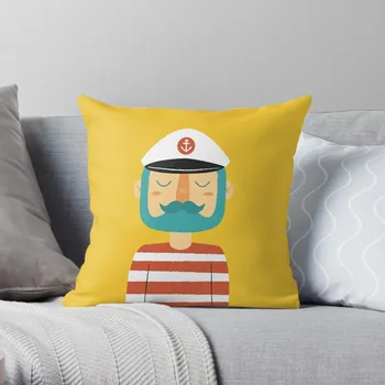 Ahoy Sailor Mesti Pagalvę Pagalvėlė Padengti Poliesterio mesti pagalvės atveju ant sofos namuose kambarį automobilio sėdynės dekoro 45x45cm