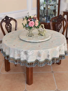 Apskritojo stalo kilimėlis, Europos stiliaus high-end luxury staltiesė