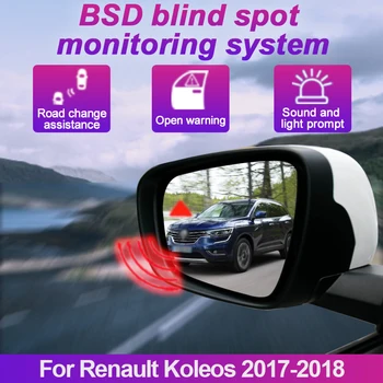 Automobilių Galinis Veidrodis nematymo Stebėjimo Sistema BSD BSA BSM Radaro Parkavimo Jutiklis Padėti Juostos Keitimas tam Renault Koleos 2017-2018