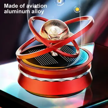 Automobilių Oro Gaiviklis Sukasi Kvapo Šalinimas, Aliuminio Lydinio Magnetic Levitation Planetos Kvepalai Turėtojas Automobilių