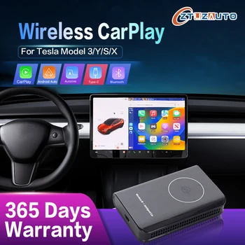 Belaidžio CarPlay Adapteris Tesla Modelis 3 Modelis S X Modelis Y Apple Automobilių Žaisti Belaidžio 