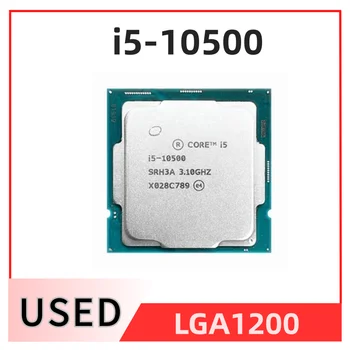 Core i5-10500 i5 10500 3.1 GHz Šešių Branduolių Dvylikos Siūlų CPU Procesoriaus L2=1,5 M L3=12M 65W LGA 1200