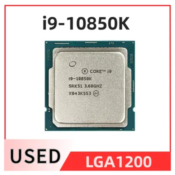 Core i9-10850K i9 10850K 3.6 GHz Dešimt šerdys-Core 20-Sriegis CPU Procesorius L3=20M 125W LGA 1200