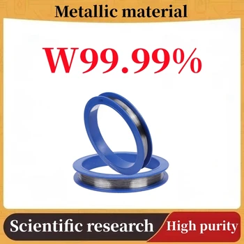 Didelio Grynumo Volframo Vielos Skersmuo Φ0.01 iki 0,5 mm Ilgio 1m Mokslinių Tyrimų Specialios W99.99 Metalo Medžiaga