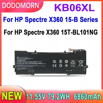 DODOMORN KB06XL Laptopo Baterija HP SpectreX360 15-B 15-BL000 15-BL000NG 15T-BL100 15T-BL000 15T-BL101NG Serijos 79.2 Wh