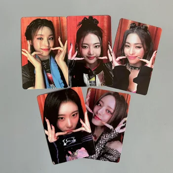 Kpop Idol 5vnt/set Lomo Korteles ITZY CHESHIRE Limited Edition Photocards Kortelė su Nuotrauka Atvirukas Gerbėjai Kolekcija