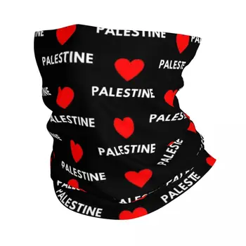 Meilė Palestinoje Palestinos Bandana Kaklo Padengti Spausdinti Balaclavas Wrap Šiltas Šalikas Lankelis Jojimo Vyrams, Moterims Suaugusiųjų Kvėpuojantis