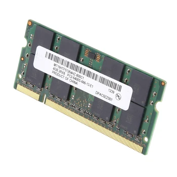 MT DDR2 4GB 800Mhz RAM PC2 6400S 16 Žetonų 2RX8 1.8 V 200 Smeigtukai SODIMM Laptop Memory Lengva Įdiegti