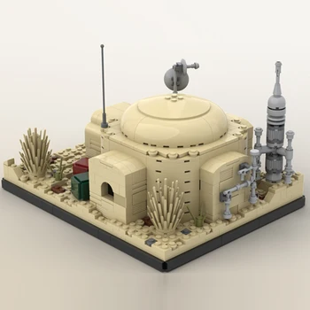 Nauja Erdvė serija Owen Lars' Home Tatooine SS-50144 Architektūros Žaislai Statyba Blokai, Plytos Vaikų Kalėdos Vaikas Dovana