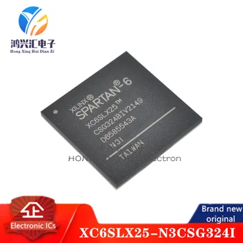 Naujos/Originalios XC6SLX25-N3CSG324I paketo BGA324 MCU mikrovaldiklis lustas