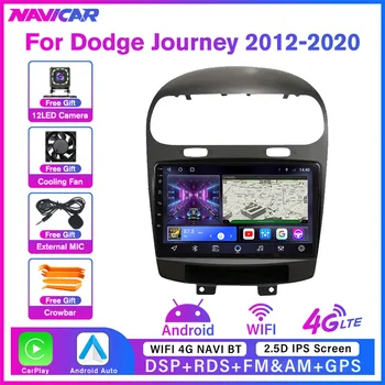 NAVICAR 2Din Android10.0 Automobilio Radijo Dodge Journey 