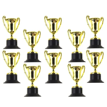 Plastikiniai Mini Trofėjus Puodeliai Aukso Apdovanojimas Trofėjų Konkursų Prizus Klasėje Apdovanojimų Ceremonijoje Prizą Partija Pasisako