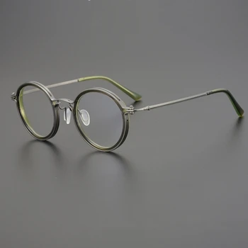 Prabanga žmogus akinius rlt5860 Japonijos Prekės ženklo Turas Titano Vyrai Moterys Tendencijos Optiniai Stiklai Oculos De Grau Feminino