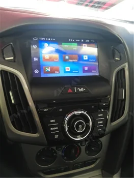 PX6 IPS 4+64G Android 10.0 automagnetolos DVD Grotuvas GPS Glonass Navigacijos Ford Focus 2012-2018 Multimedijos Radijo Wifi Galvos Vienetas