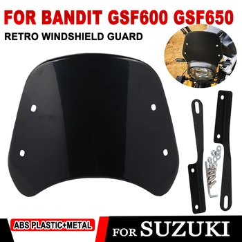 Retro prekinis, galinis Stiklo pertvara nuo Vėjo Priekinio Lauktuvės apsauga Suzuki Bandit GSF 600 650 N 1250 GSF600 GSF650 GSF1200 Priedai