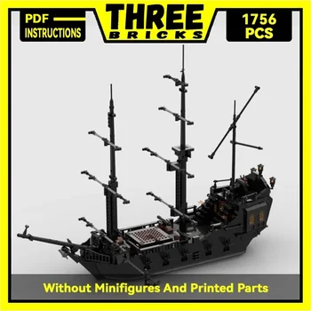 Ss Statybinės Plytos Modelis Nenugalimas Black Pearl Piratų Laivas Technologijų Modulinių Blokų Dovanos Kalėdų Žaislai 