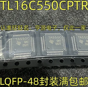 TL16C550CPTR TA550C TA550CPFB LQFP-48 QFP48 UARTIC Originalus, sandėlyje. Galia IC