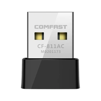 USB Tinklo Korta 2,4 Ghz Bevielio WiFi Adapteris, Mini USB Kištukas 650Mb Wifi Dongle