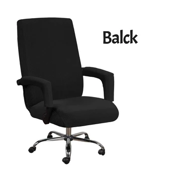 XL Elastinga Biuro Kėdė Padengti + Du Porankiai Apima Lengvai Plaunamas Keičiamajame
